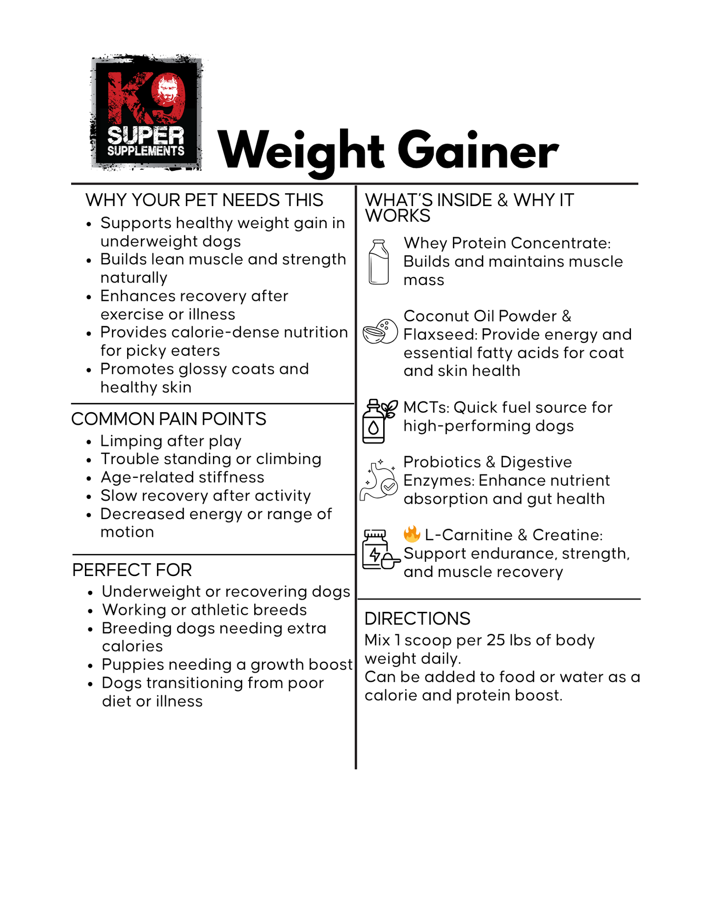WEIGHT GAINER