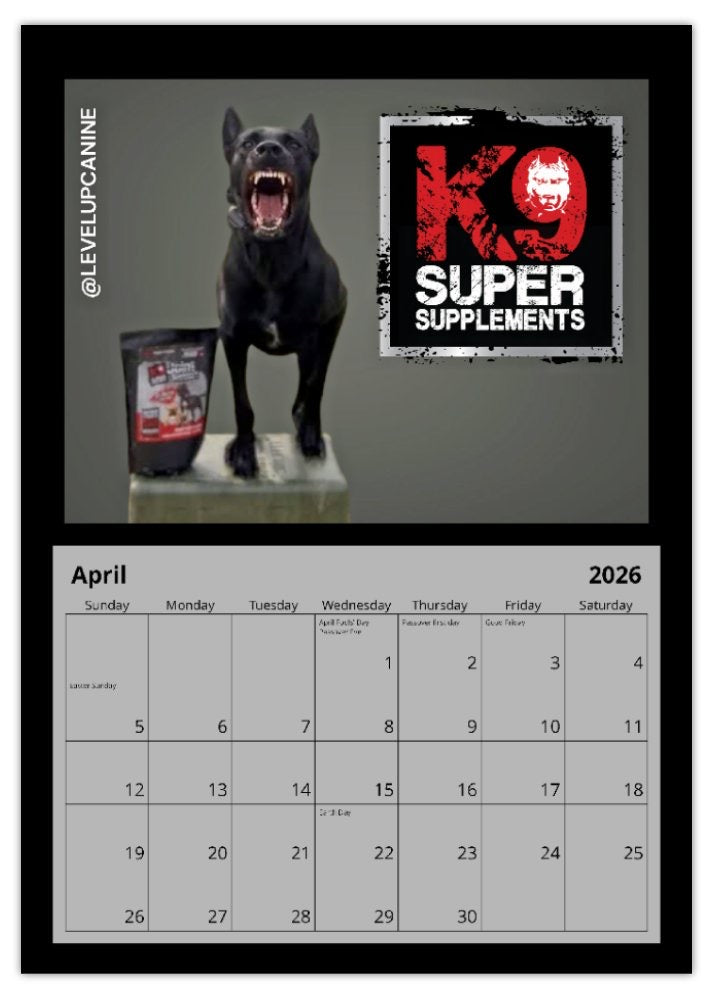 2026 K9SS Calendar